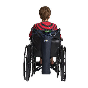 D/E CARRIER FOR WHEELCHAIR